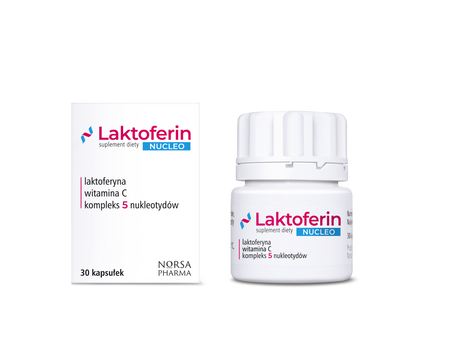 Norsa Pharma Laktoferin Nucleo 30 kaps.