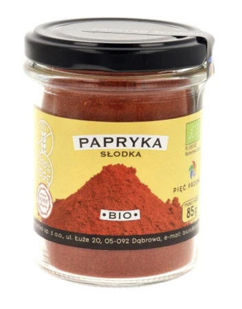 Pięć Przemian Papryka słodka mielona BIO 85 g