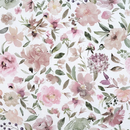 Komplet Pościeli Satynowej Spring 57 220 x 200 cm, Biały