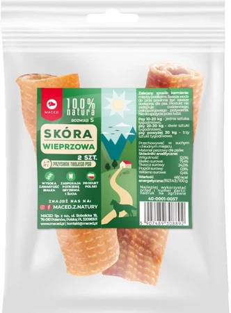 MACED 100% Natura Skóra Wieprzowa S 2szt.