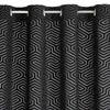 ZASŁONA GOTOWA INGA 140 X 250 CM CZARNY
