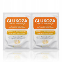 Alg Pharma Glukoza 75 g 2 saszetki x 37,5 g