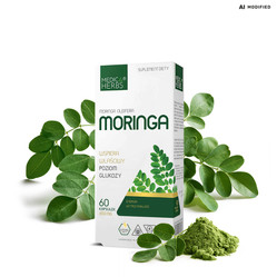 MEDICA HERBS Moringa 650mg, 60 kaps.