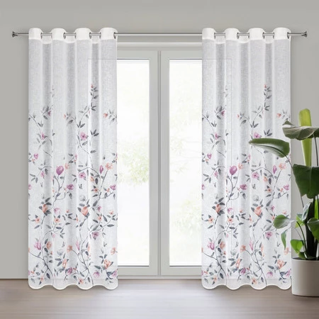 ZASŁONA GOTOWA ANTEA 140 X 250 CM BIAŁY