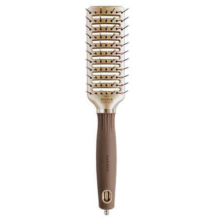 Expert Style Vent szczotka do włosów z nylonowym włosiem Gold&Brown
