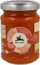 ALCE NERO PESTO CZERWONE Z SUSZONYCH POMIDORÓW BIO 130g