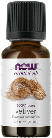 Now Foods 100% Olejek z Wetywerii (10 ml)