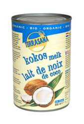 Terrasana − Mleczko kokosowe bez gumy guar (22% tłuszczu) Bio − 400 ml