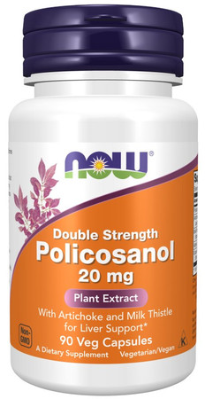 Now Foods Policosanol 20 mg 90 kaps.