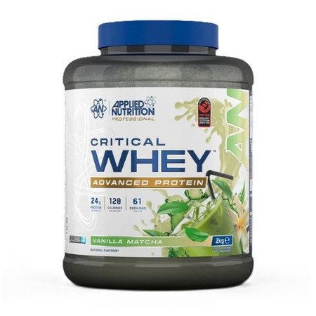 Applied Nutrition Critical Whey Blend odżywka białkowa koncentratu białka serwatkowego, izolatu oraz hydrolizatu 2000g smak Vanilla Matcha