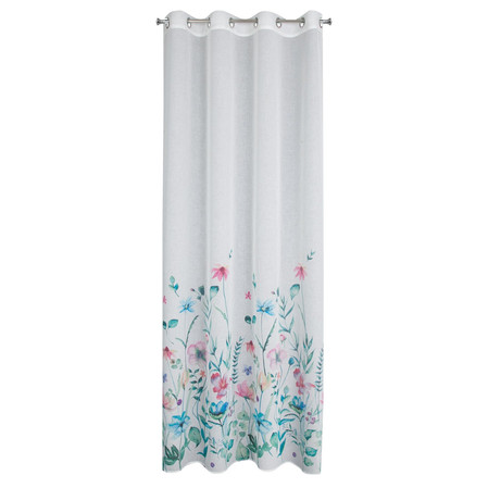 ZASŁONA GOTOWA LILIAN 140 X 250 CM BIAŁY