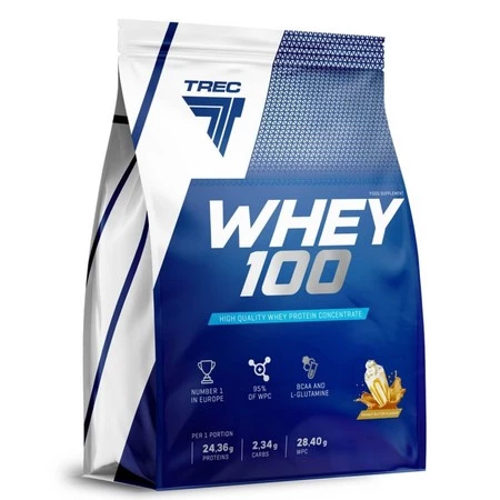 Trec odżywka białkowa WHEY 100 2275g smak orzechowy