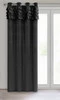 ZASŁONA GOTOWA ERIN 140 X 250 CM CZARNY