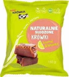 Krówki słodzone Agawą & Daktylem + LIMONKA B/C  BIO 150g