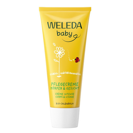 Weleda − Calendula Nagietek lekarski, Krem do ciała dla niemowląt − 75 ml