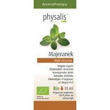 OLEJEK ETERYCZNY MAJERANEK  BIO 10 ml - PHYSALIS