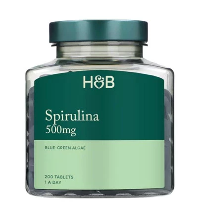 Holland & Barrett Spirulina 500 mg Spirulina 200 tabl.
