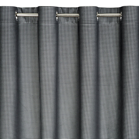 ZASŁONA GOTOWA DARCY 140 X 250 CM CZARNY