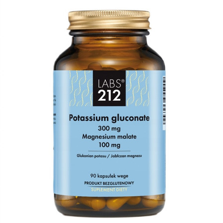 Potassium gluconate potas 90 kaps.