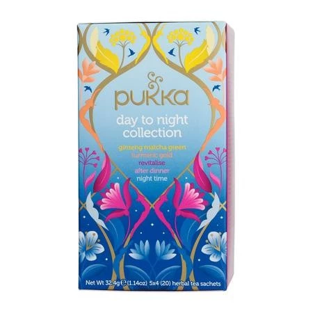 Pukka − Day to Night Collection, mieszanka herbat − 20 saszetek