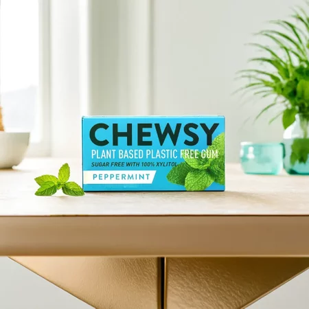 Chewsy − Guma do żucia mięta pieprzowa z ksylitolem − 15 g