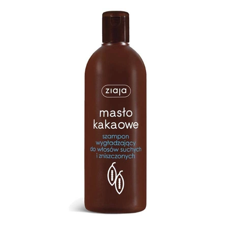 Masło Kakaowe szampon wygładzający włosy suche i zniszczone 400ml