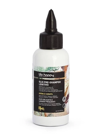 Soothing Pre-Shampoo Oil kojąco-regenerujący olejek do włosów Owies i Konopie 75ml