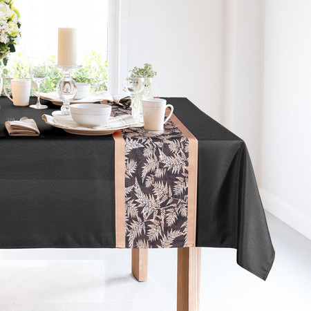 OBRUS ANITA 1 140 X 260 CM CZARNY