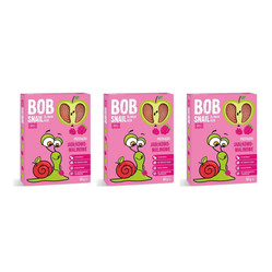 Zestaw: 3x Bob Snail jabłko-malina, 60g