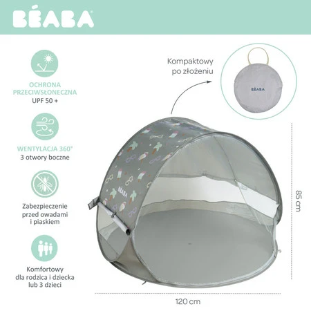 Beaba Namiot plażowy Breezy UV Lichen