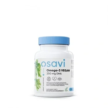 Osavi Omega-3 VEGAN 250 mg DHA 60 kaps.