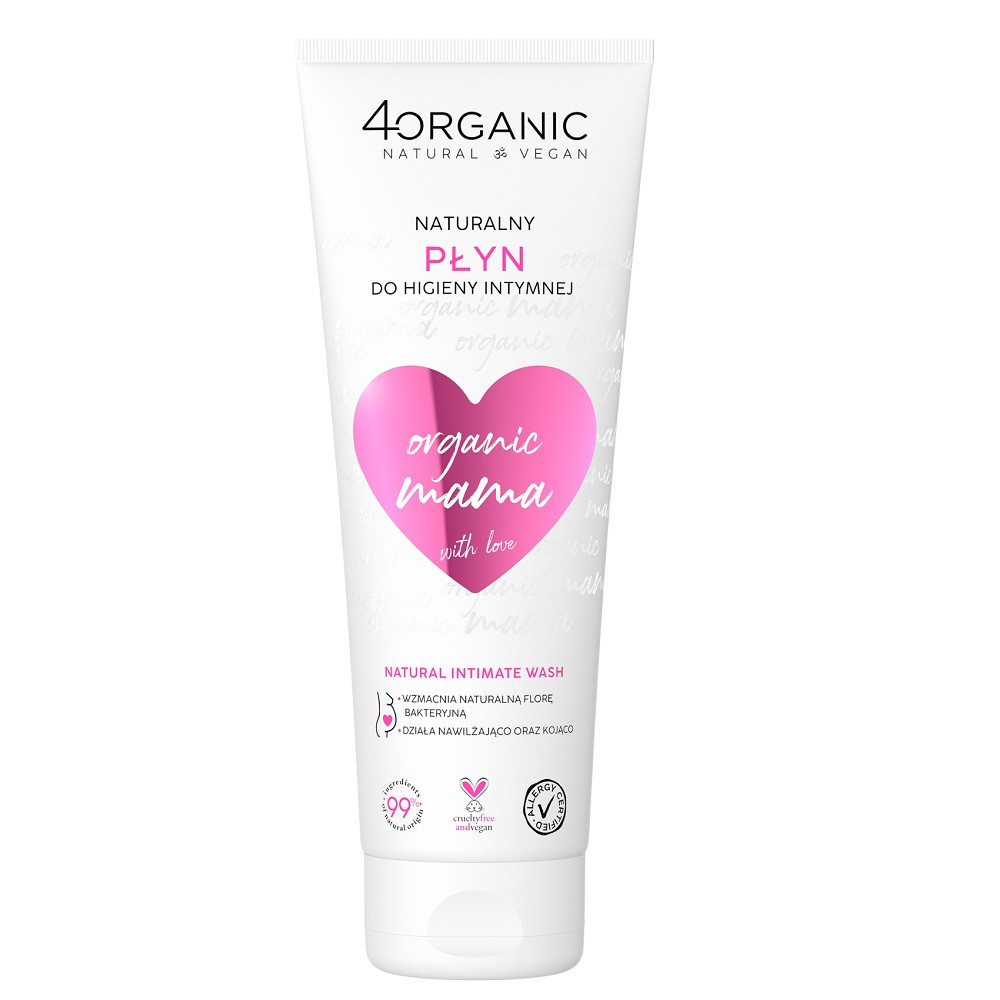 4organic Organic Mama płyn go higieny intymnej 250ml - Nabea.pl