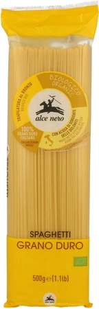 Alce Nero − Makaron semolinowy spaghetti BIO − 500 g