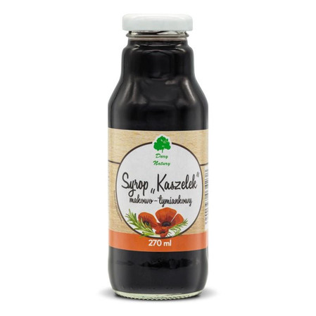 Dary Natury Syrop Kaszelek 270 ml KRÓTKA DATA 2026-10-31