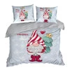 Komplet pościeli świątecznej rozm.: 160 x 200 cm, z motywem skrzata