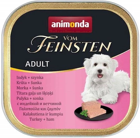 ANIMONDA Vom Feinsten ADULT Indyk Szynka 150g