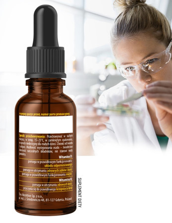 ESSENSEY D3 K2 MK-7 kompleks Witamin 30ml w kroplach