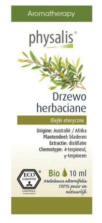 Physalis − Drzewo herbaciane, olejek eteryczny BIO − 10 ml