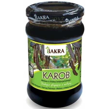 Bakra − Karob, melasa z chleba świętojańskiego − 370 g