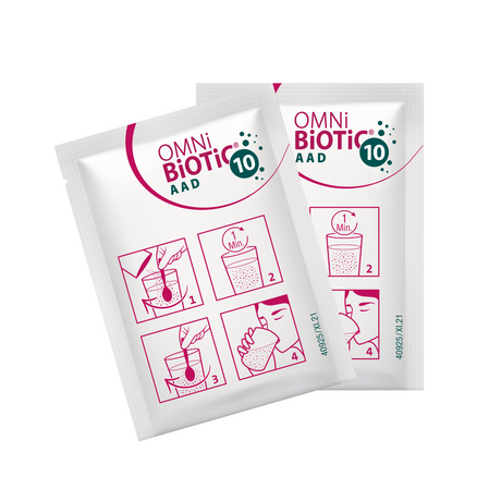 Omni-Biotic® 10 Aad probiotyk przy antybiotykoterapii 30 sasz. x 5 g vege