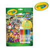 Crayola Kolorowanka dla dzieci z łamigłówkami i flamastrami Psi Patrol 3+
