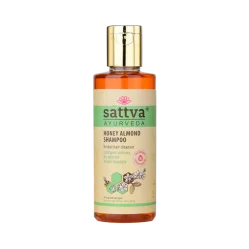 Sattva -  Ziołowy szampon do włosów Miód i Migdały 210ml