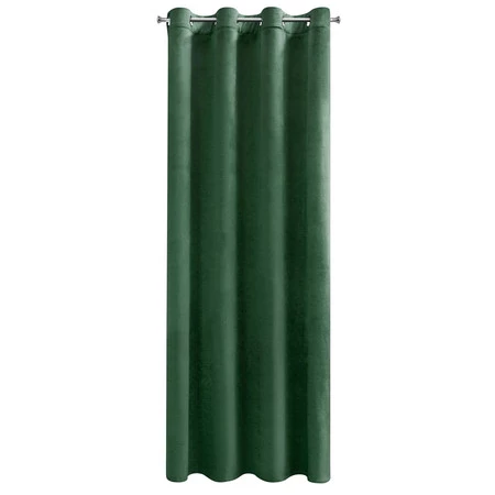 ZASŁONA GOTOWA MELANIE 215 X 250 CM CIEMNOZIELONY