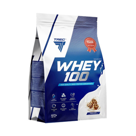 Trec odżywka białkowa WHEY 100 2275g smak ciasteczko