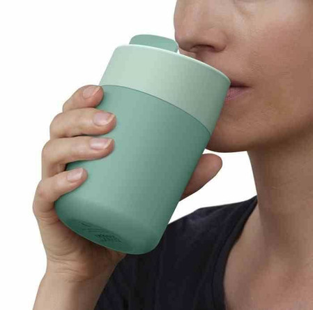 JJ - Kubek podróżny 340ml Sipp™, zielony