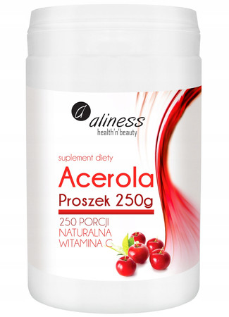 Aliness Acerola Witamina C Naturalna 250 g
