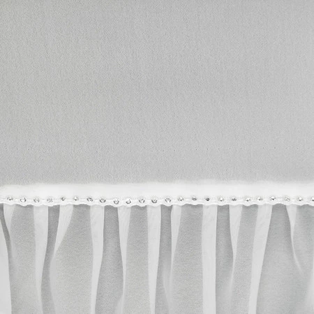 FIRANA GOTOWA KATHY NA TAŚMIE 140 X 270 CM BIAŁY