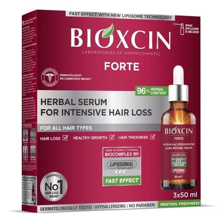 Bioxcin Forte Serum 3 X 50 ml