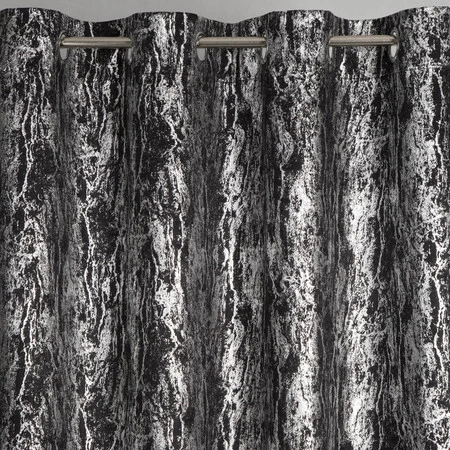 ZASŁONA GOTOWA ELISE 140 X 250 CM CZARNY