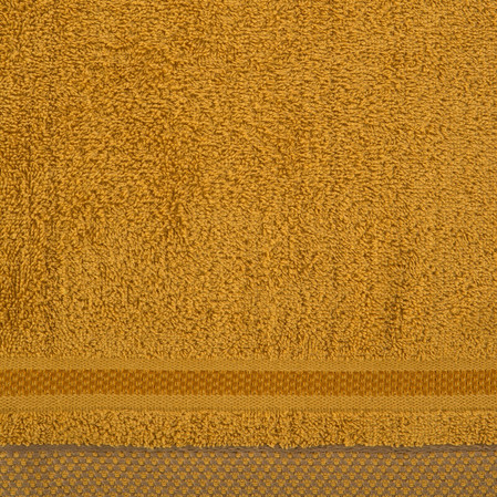 Ręcznik Abbie (08), 100 x 150 cm, Ciemnożółty